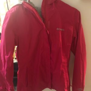 Women rain jacket